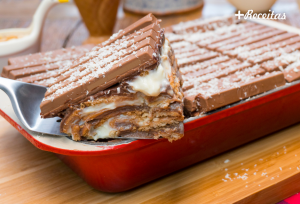 Lasanha de KitKat