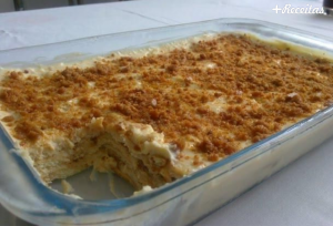 Sobremesa de paçoquinha