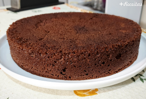 Pão de ló de chocolate