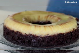 Brownie pudim prestígio