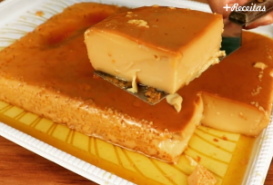 Pudim de travessa tamanho família